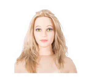 170cm vysoká nafukovací panna plachá Camilla s reálnou 3D tváří