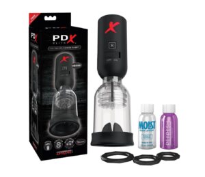 Automatická vibrační vakuová pumpa PDX Elite Tip Teazer speciálně navržena pro stimulaci žaludu