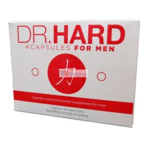 Dr. Hard - kapsle pro muže (4 ks)
