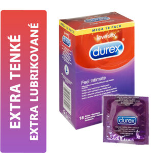 Durex Feel Intimate krabička CZ distribuce 18 ks
