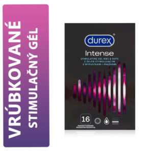 Durex Intense Orgasmic krabička CZ distribuce 16 ks