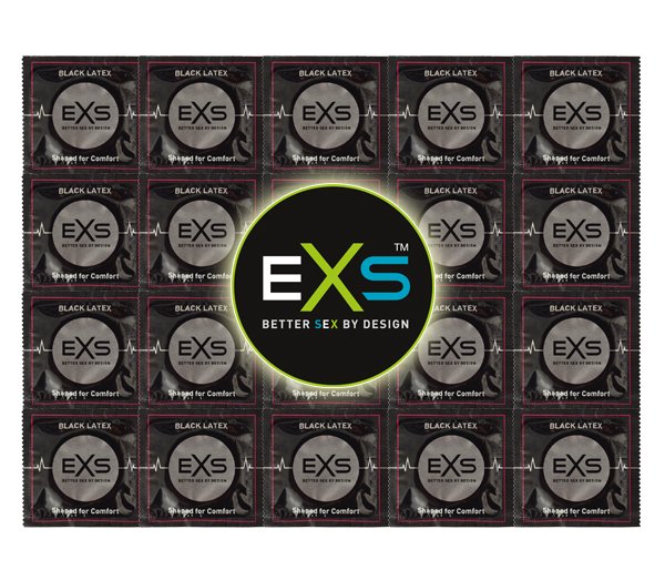 EXS Black Latex 100 ks