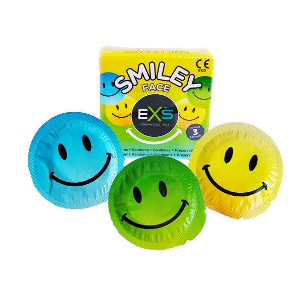 EXS Smiley Face krabička 3 ks