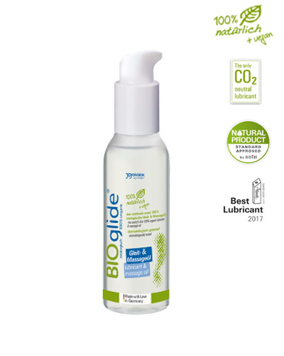 Joydivision Bioglide lubrikant a masážní olej 125 ml