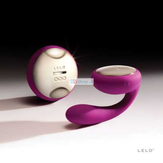 LELO Ida - rotační párový vibrátor (fialový)