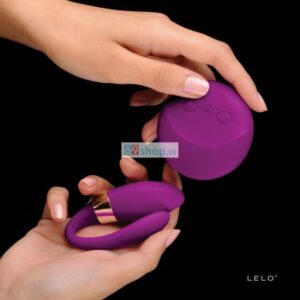 LELO Tiani 2 - silikonový párový vibrátor (fialový)