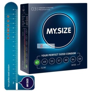 MY SIZE kondomy - 47 mm (3 ks)