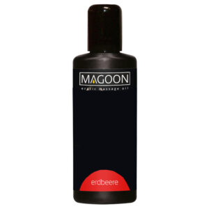 Magoon erotický masážní olej Jahoda 100ml
