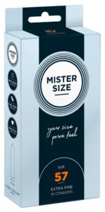 Mister Size thin 57mm 10ks