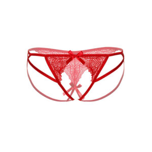 Naomi červené sexy kalhotky s otvorem veľkosť L/XL
