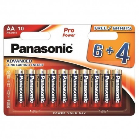 Panasonic baterie AA 6+4ks