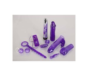 Purple Appetizer - súprava sexuálnych hračiek (9dielna)
