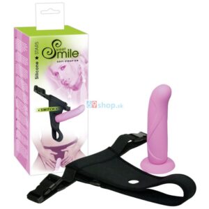 SMILE Switch - připínací dildo (růžové)