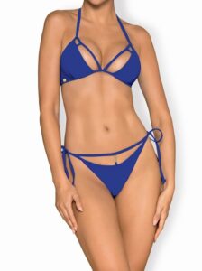 Sexy dvoudílné plavky Obsessive Costarica modrá - modrá - M