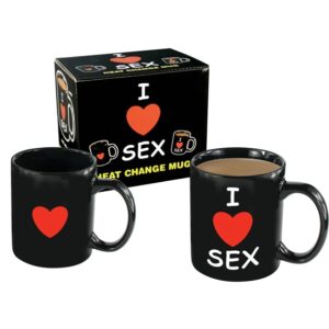 Spencer & Fleetwood I Love Sex Heat Change Mug