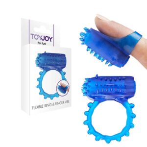 ToyJoy Flexible Ring & Finger Vibe vibrační kroužek