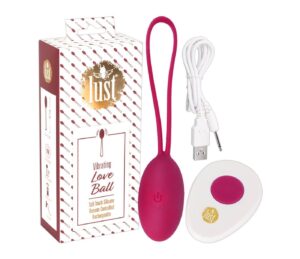 Vibrační vajíčko Lust na dálkové ovládání v smyslném růžovém provedení