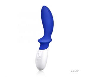 Vodotěsný vibrátor prostaty LELO - Loki v modrém provedení
