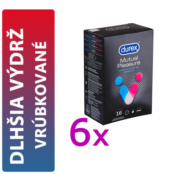 Durex Mutual Pleasure krabička CZ distribuce 96 ks
